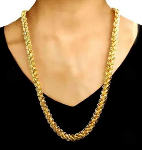 Trendy Gold Plated Rope Chain – Style Meets Quality You Can Trust!