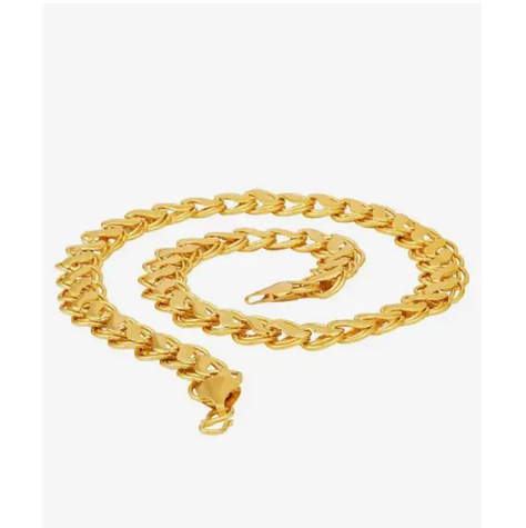 Trendy Gold Plated Rope Chain – Style Meets Quality You Can Trust!