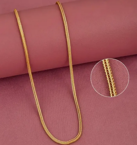 Premium Unisex Gold Plated Chain – Style That Speaks Luxury Without the Price Tag!