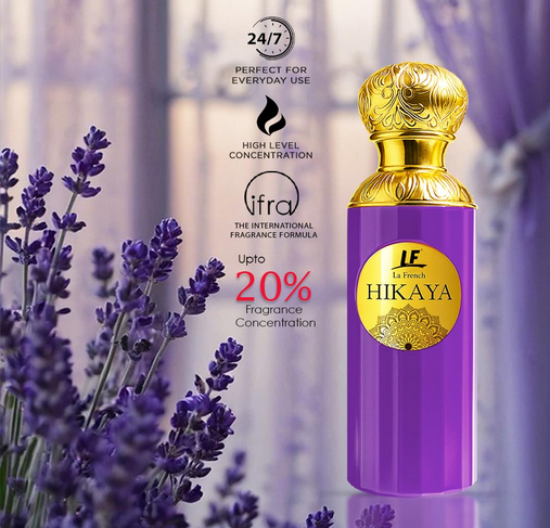 La French Hikaya Violet Dreams – Premium Unisex Long-Lasting Perfume (100 ml)