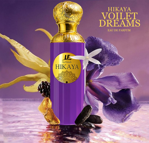 La French Hikaya Violet Dreams – Premium Unisex Long-Lasting Perfume (100 ml)
